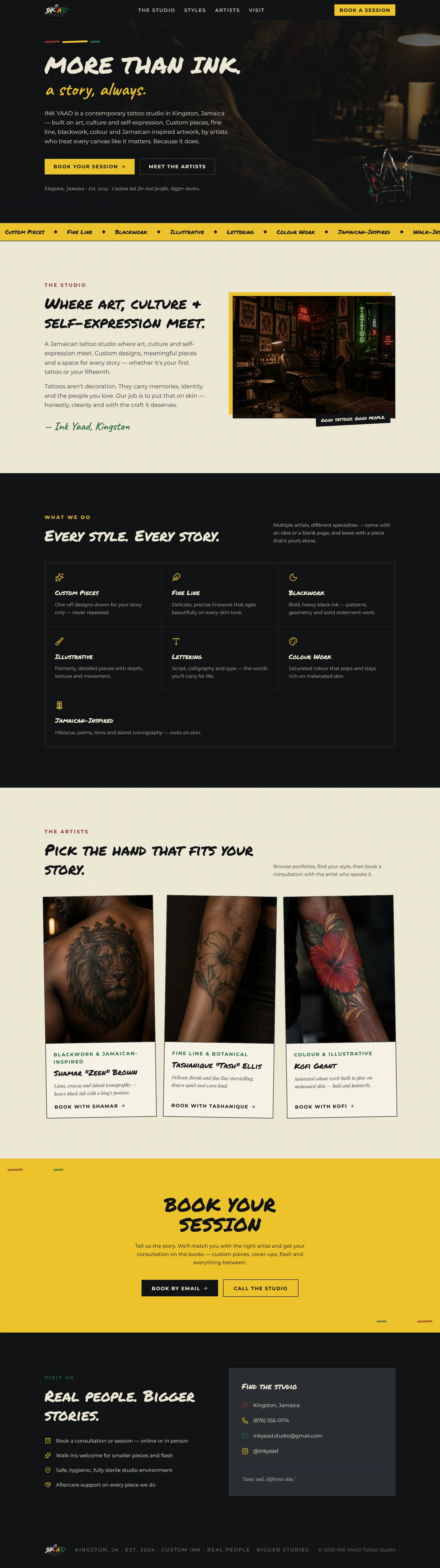 Ink Yaad full website